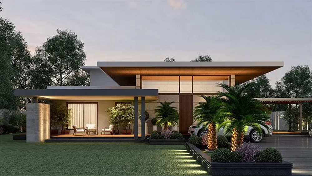 Kiến trúc nhà hiện đại, trẻ trung