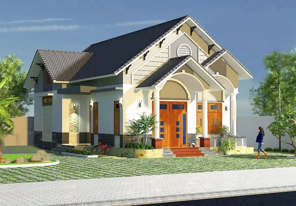 ngôi nhà này tạo ra một môi trường sống thoải mái