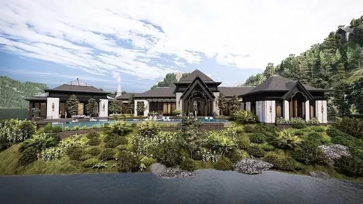 Biệt thự đồi sang trọng phong cách đồng nội Pháp