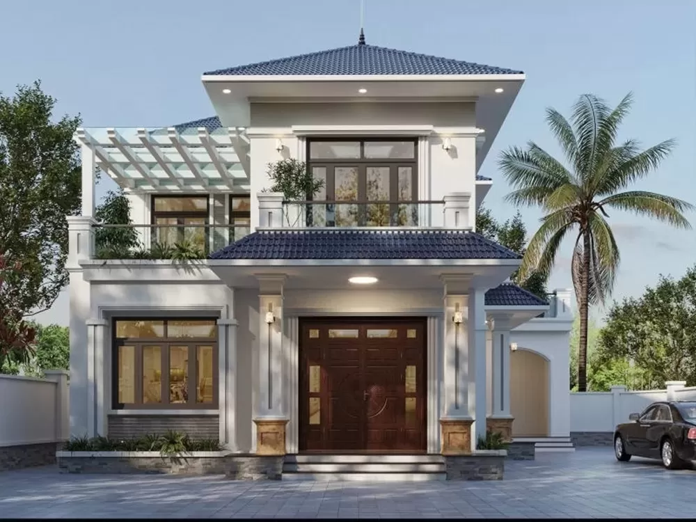 Ngoại thất đẹp đậm chất truyền thống