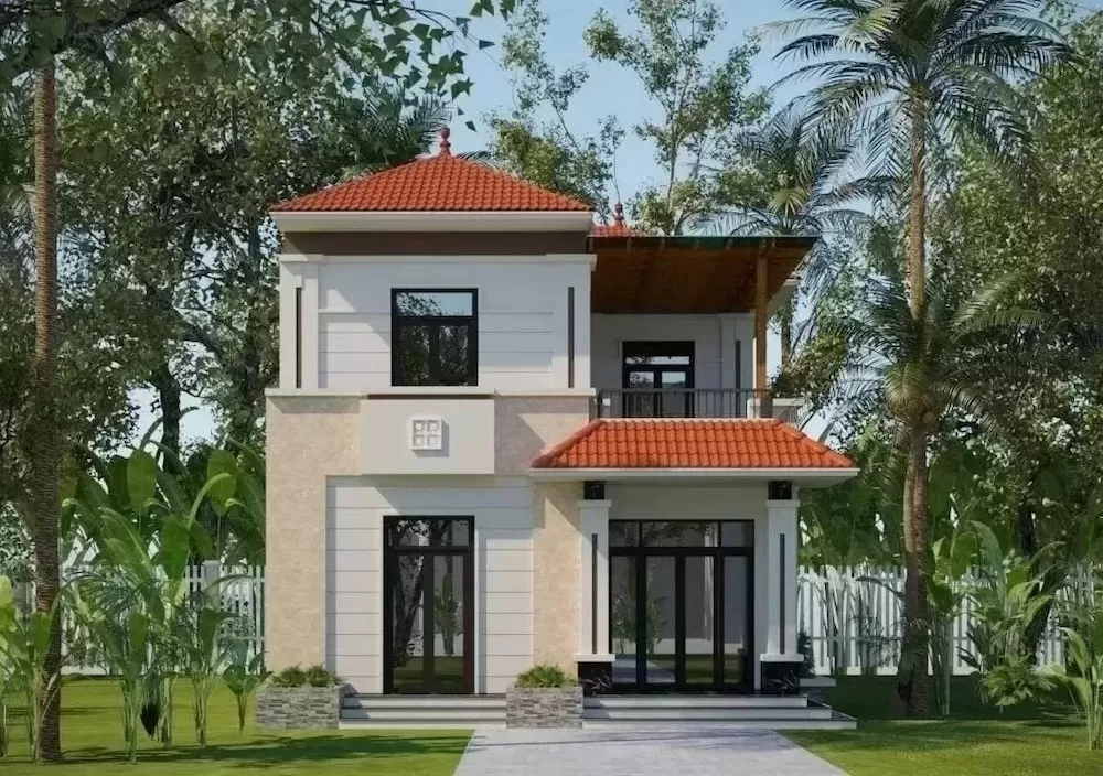 Phía cạnh bếp là nơi nghỉ ngơi chính bố trí phòng ngủ