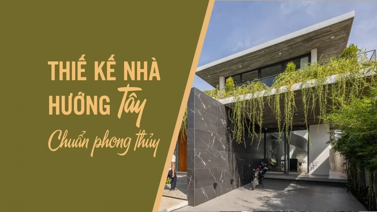 thiết kế nhà hướng tây
