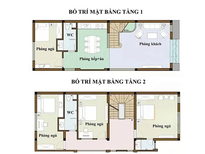 Bản vẽ công năng tầng 1 căn nhà