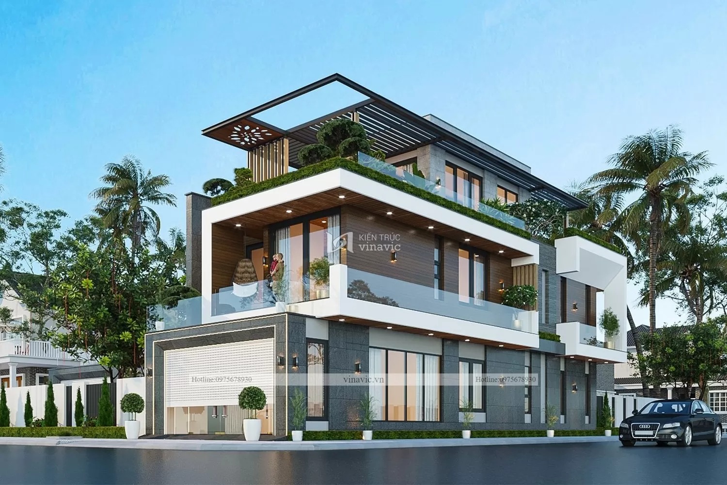 Biệt thự mini hiện đại
