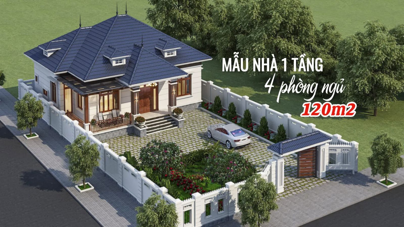 Top 10+ Mẫu thiết kế nhà 2 tầng 4 phòng ngủ Đẹp & Hiện Đại