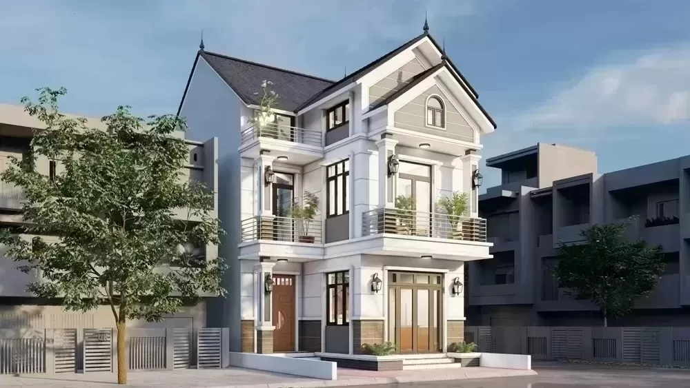 Xu hướng thiết kế nhà đẹp 2 tầng 7x12m hiện nay