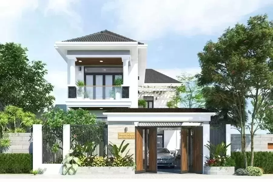 Lưu ý khi thiết kế nhà đẹp 2 tầng 7x12m đẹp, tiện nghi