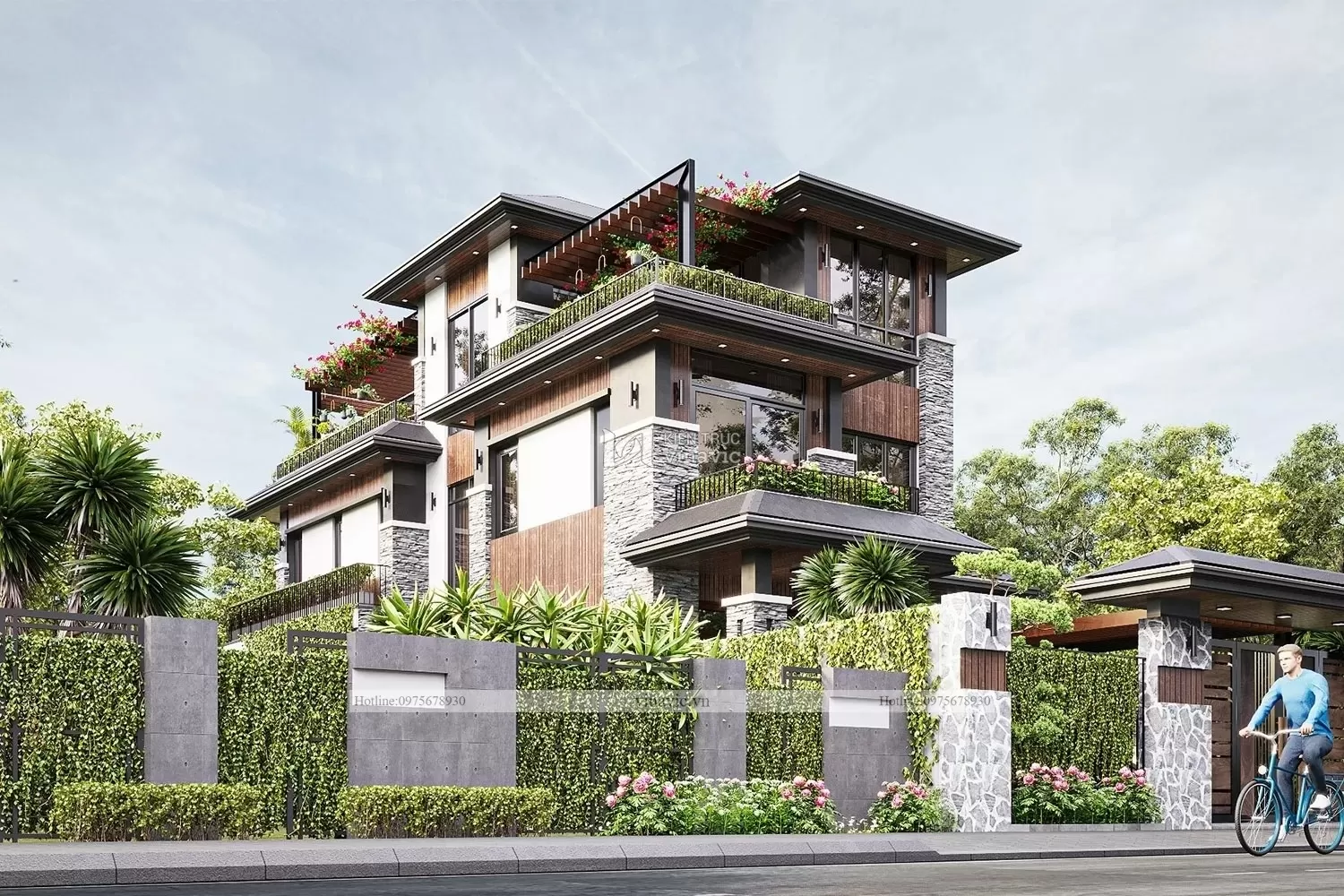 Diện tích vuông vắn, dễ bố trí công năng