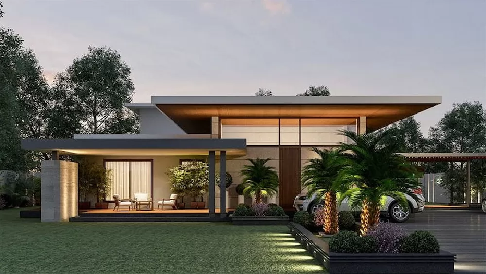 Nhà thiết kế không gian mở thoáng đãng