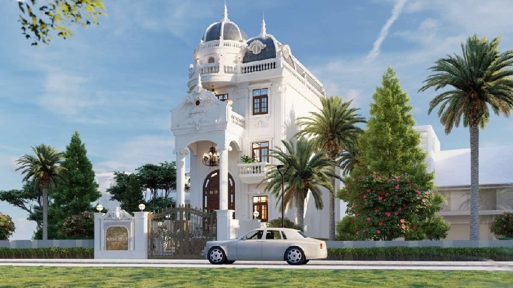 Biệt thự là kết hợp hoàn hảo giữa sự thanh lịch, sang trọng và vẻ đẹp cổ điển của Châu Âu