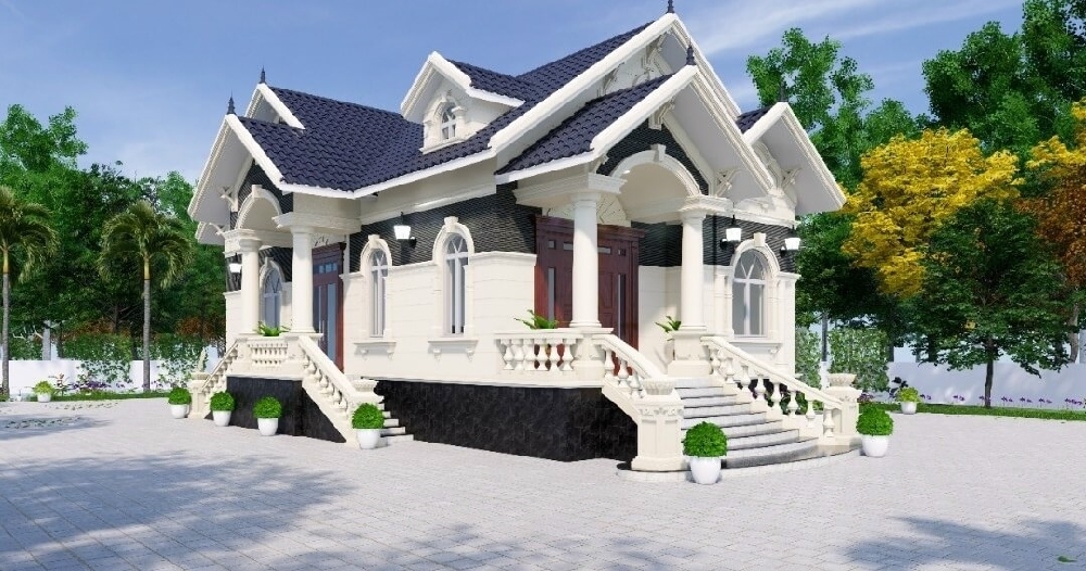 Ngôi nhà thiết kế ấn tượng nổi bật thu hút ánh nhìn