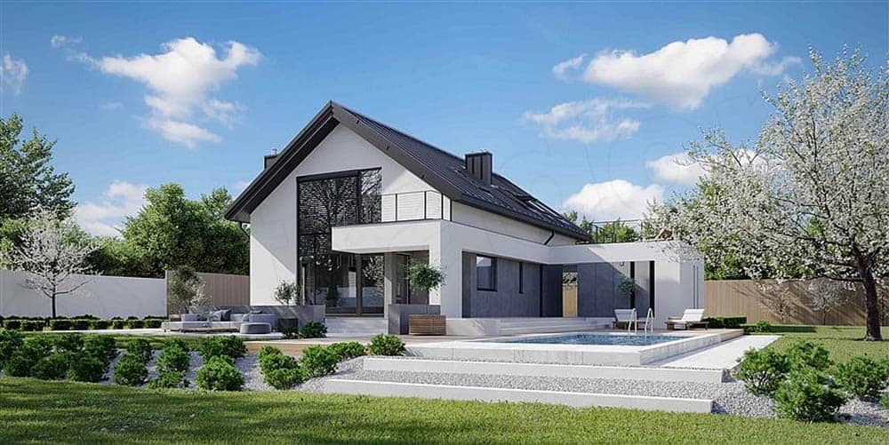 Biệt thự thiết kế phong cách Châu Âu 