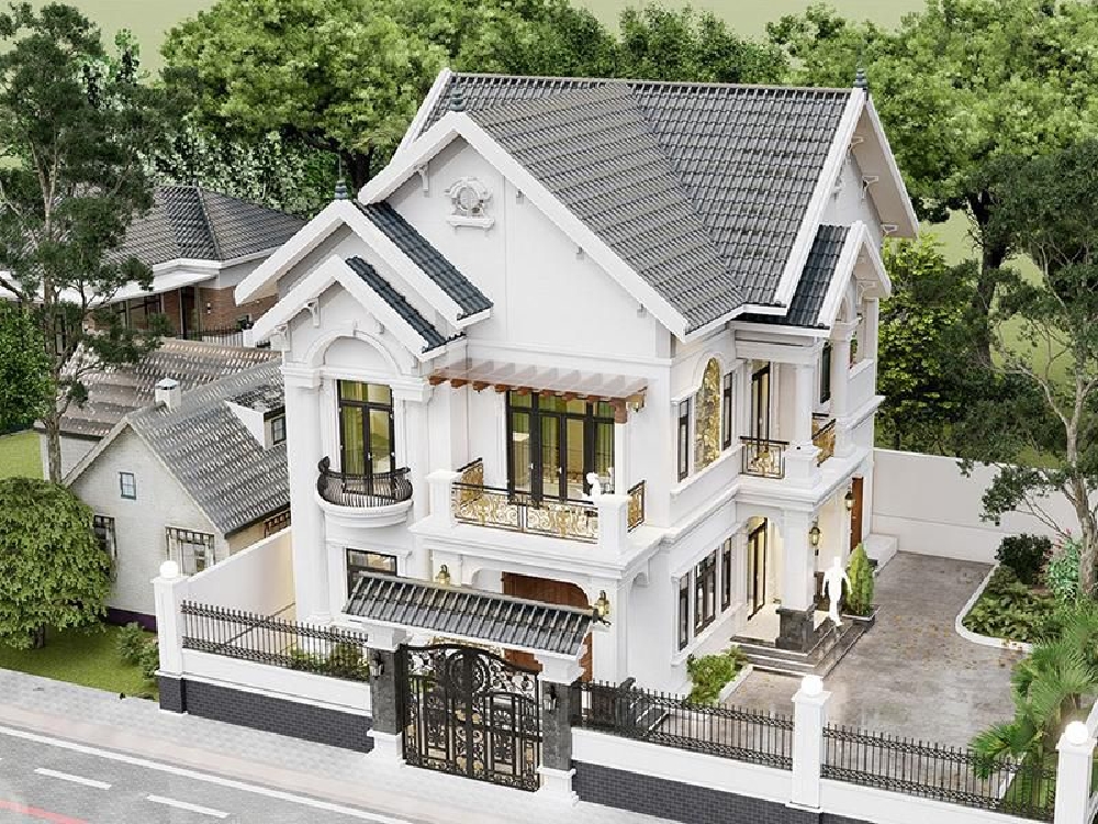 Thiết kế nhà theo phong cách tân cổ điển