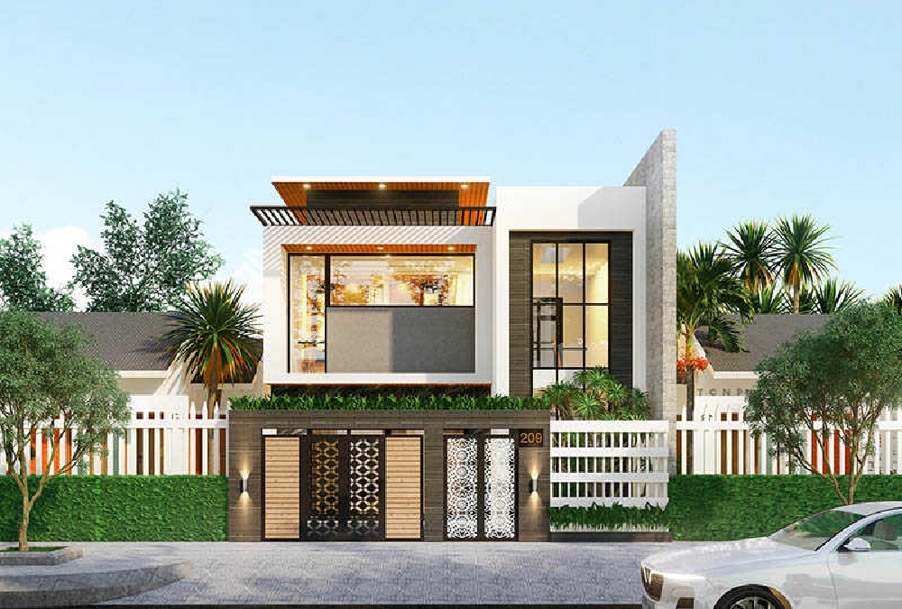 Không gian mở, thiết kế nhẹ nhàng, trang nhã, mẫu nhà đang là xu hướng được nhiều chủ đầu tư lựa chọn