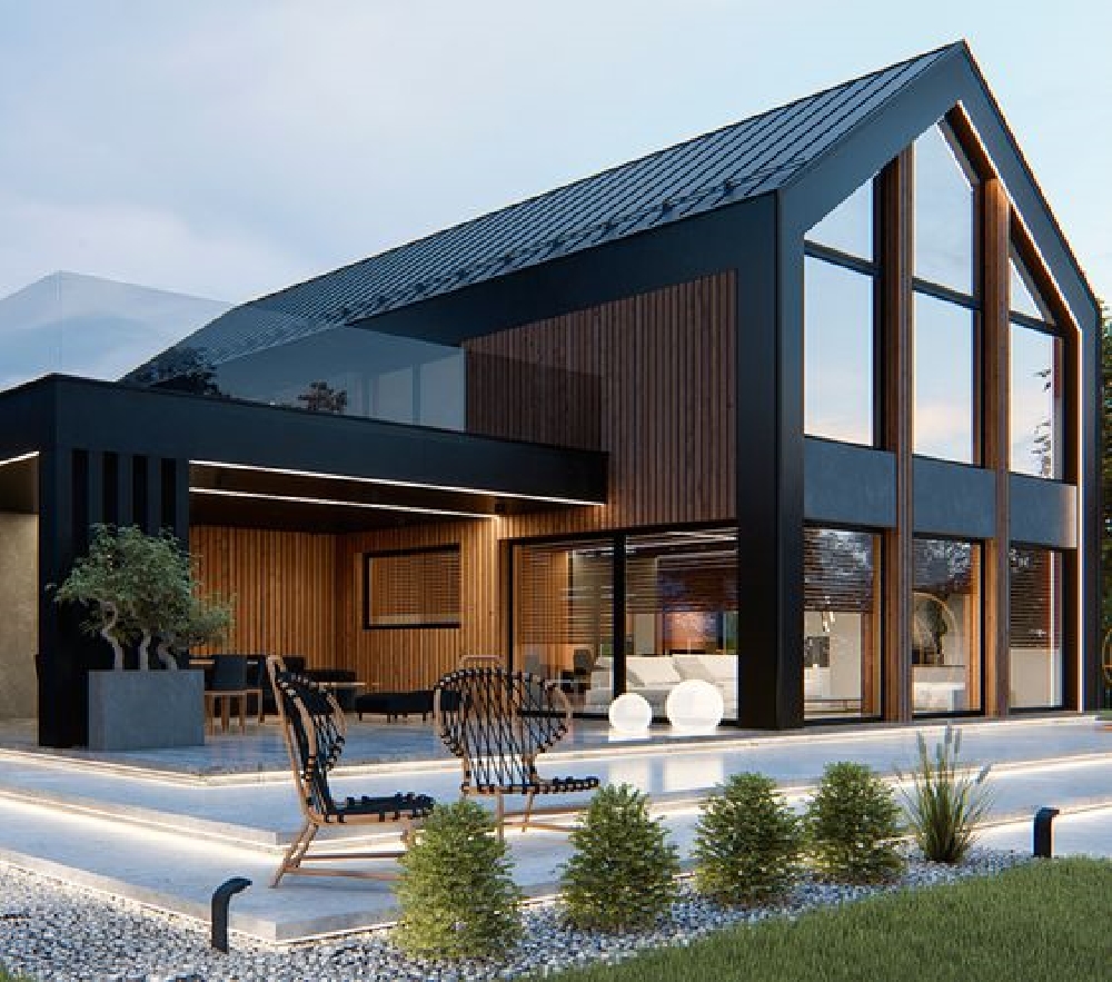 không gian mở của ngôi nhà chính là điểm nhấn đặc biệt thu hút ánh nhìn của mọi người