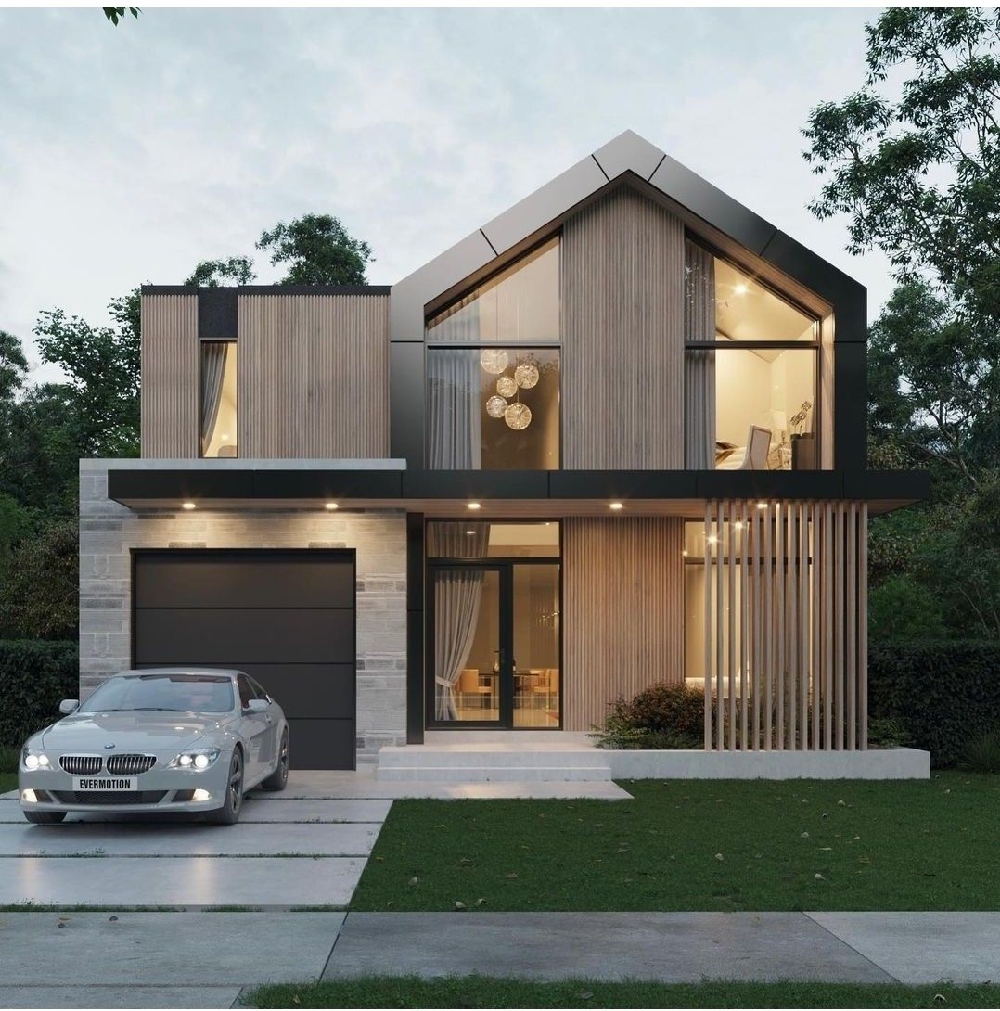 Kiến trúc hiện đại khiến ngôi nhà thoáng đãng