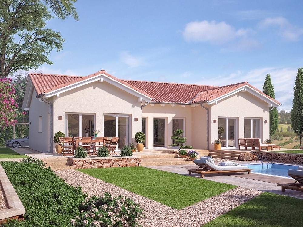 Nhà biệt thự hiện đại thoáng đãng đẹp mắt