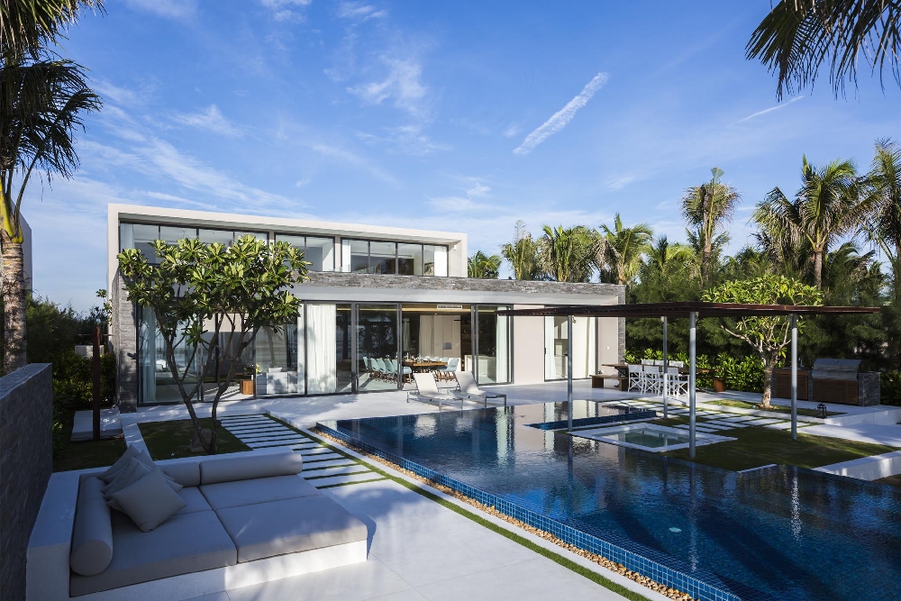 Thiết kế mang đến không gian nghỉ dưỡng ấn tượng