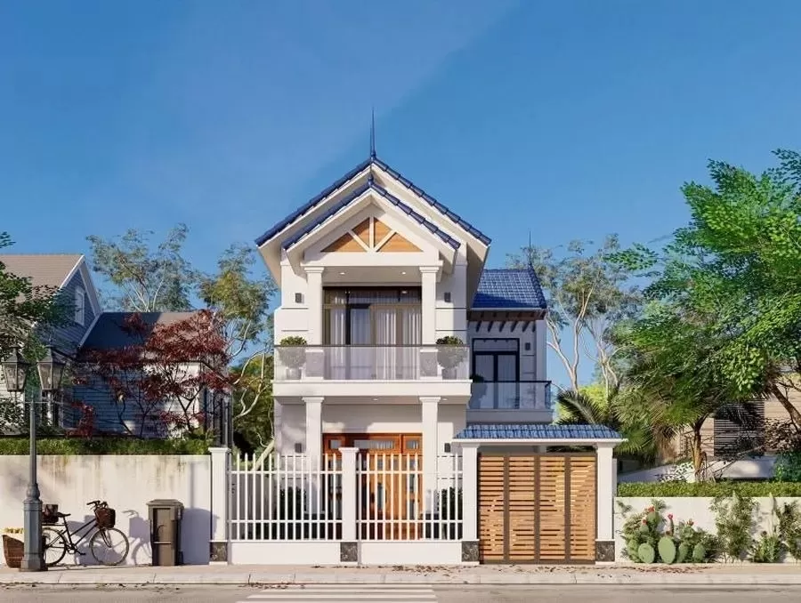 Mẫu nhà 2 tầng mái Nhật ở Hà Tĩnh (Anh Ca) - Thiết kế nhà đẹp Nghệ An, Hà  Tĩnh, Quảng Bình - Sen Việt