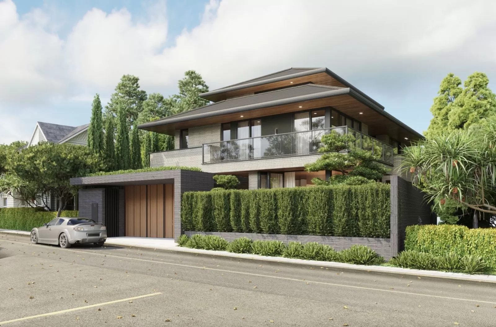 Mẫu thiết kế nhà vườn 150m2 2 tầng hiện đại