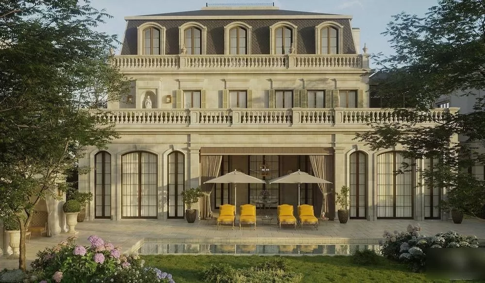 Mẫu thiết kế indochine villa phong cách luxury đẳng cấp