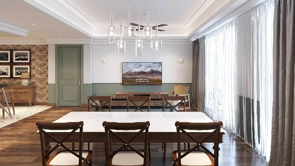 Vật liệu gỗ được ưu tiên trong nội thất indochine