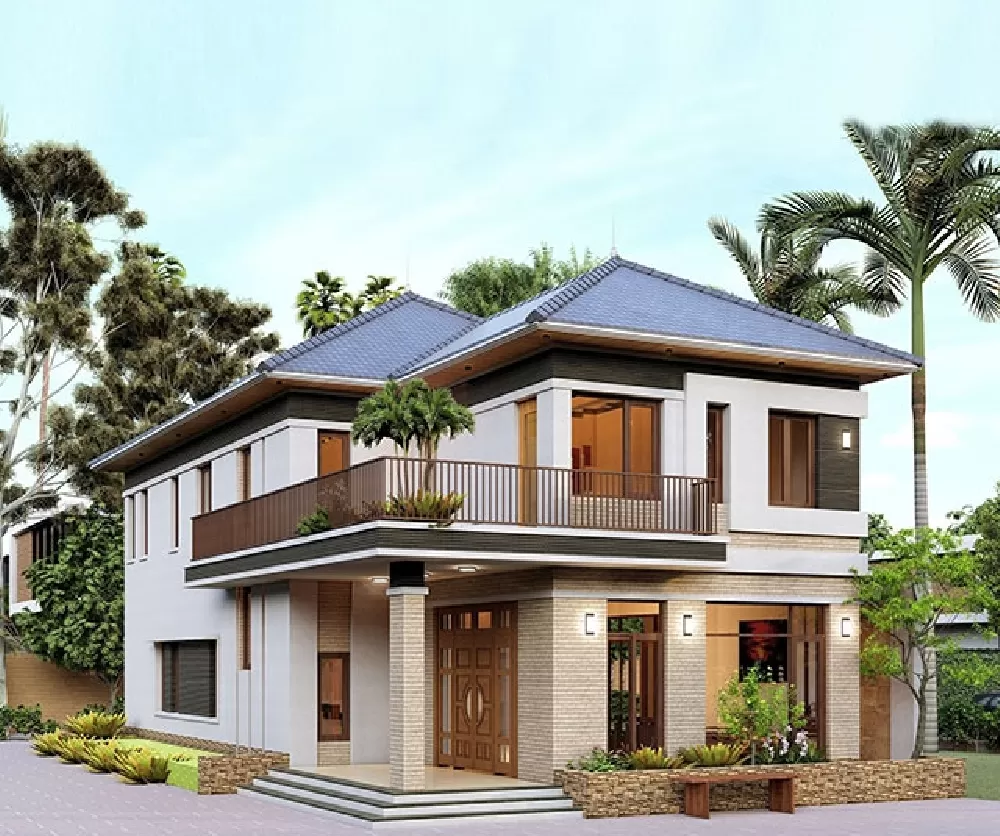 Màu sắc trầm ấm cũng giúp mang đến cảm giác ấm áp, dễ chịu cho không gian sống.