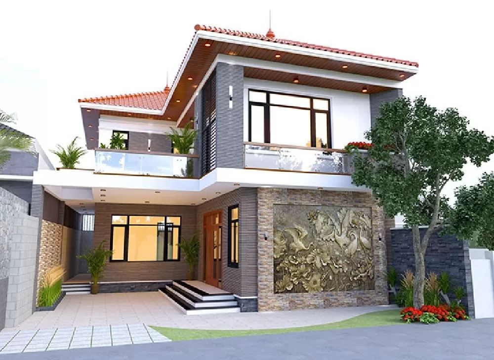mẫu nhà này phù hợp với nhiều gia đình từ 4-6 người.