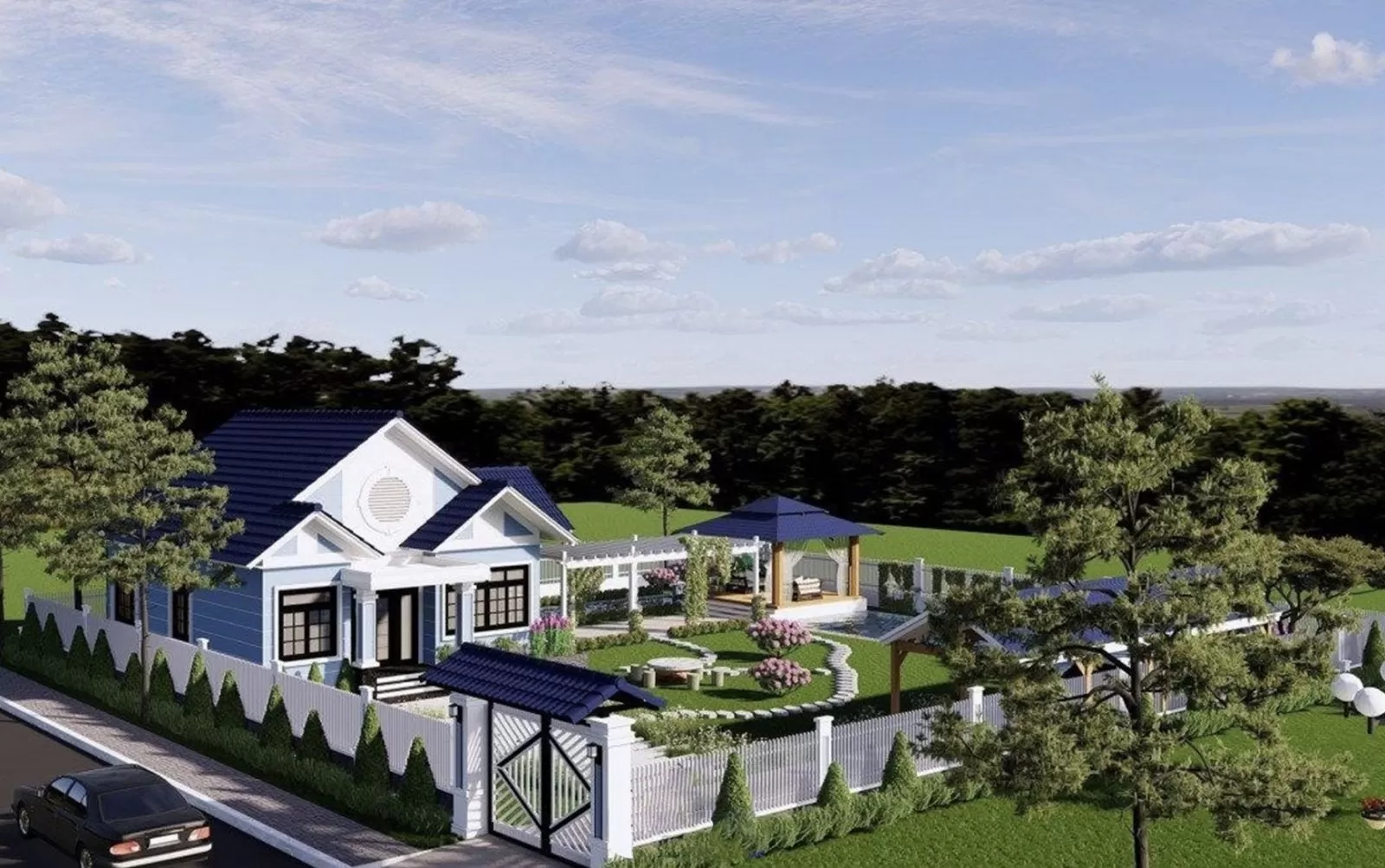 Xây nhà 120m2 mái thái cần lên kế hoạch xây dựng tổng quan