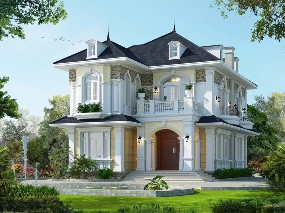 Ngôi nhà có thiết kế phù hợp với gia đình có đông thành viên
