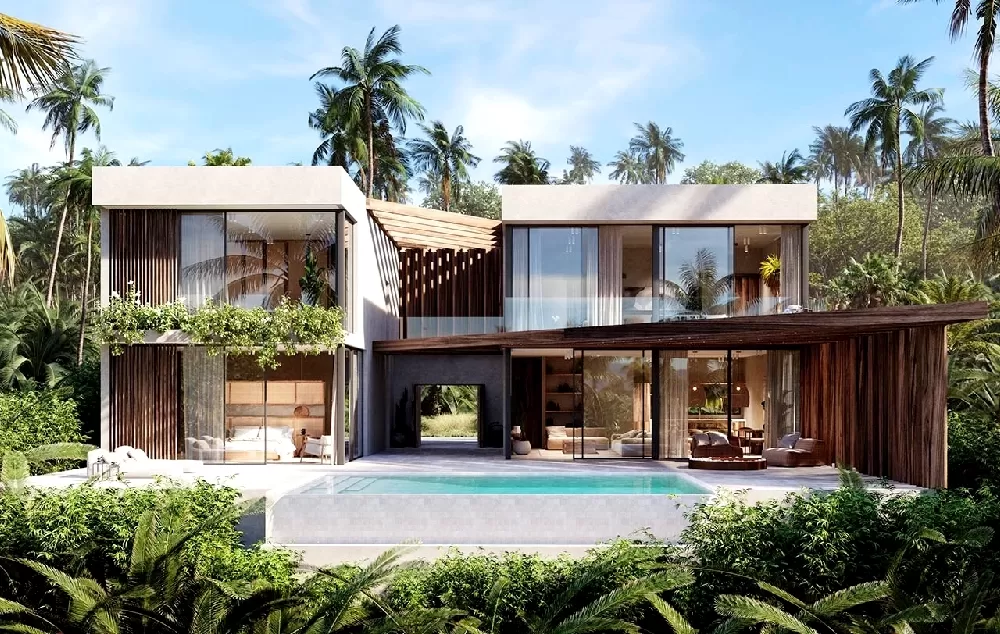Phong cách tối giản là xu hướng thiết kế nhà villa