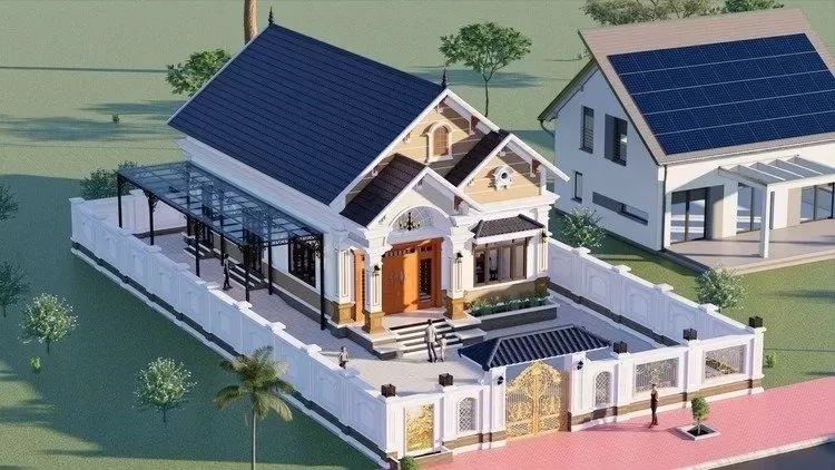 Xây nhà nhanh 1 tầng 80m2 bao nhiêu tiền? Các thiết kế HOT 2023