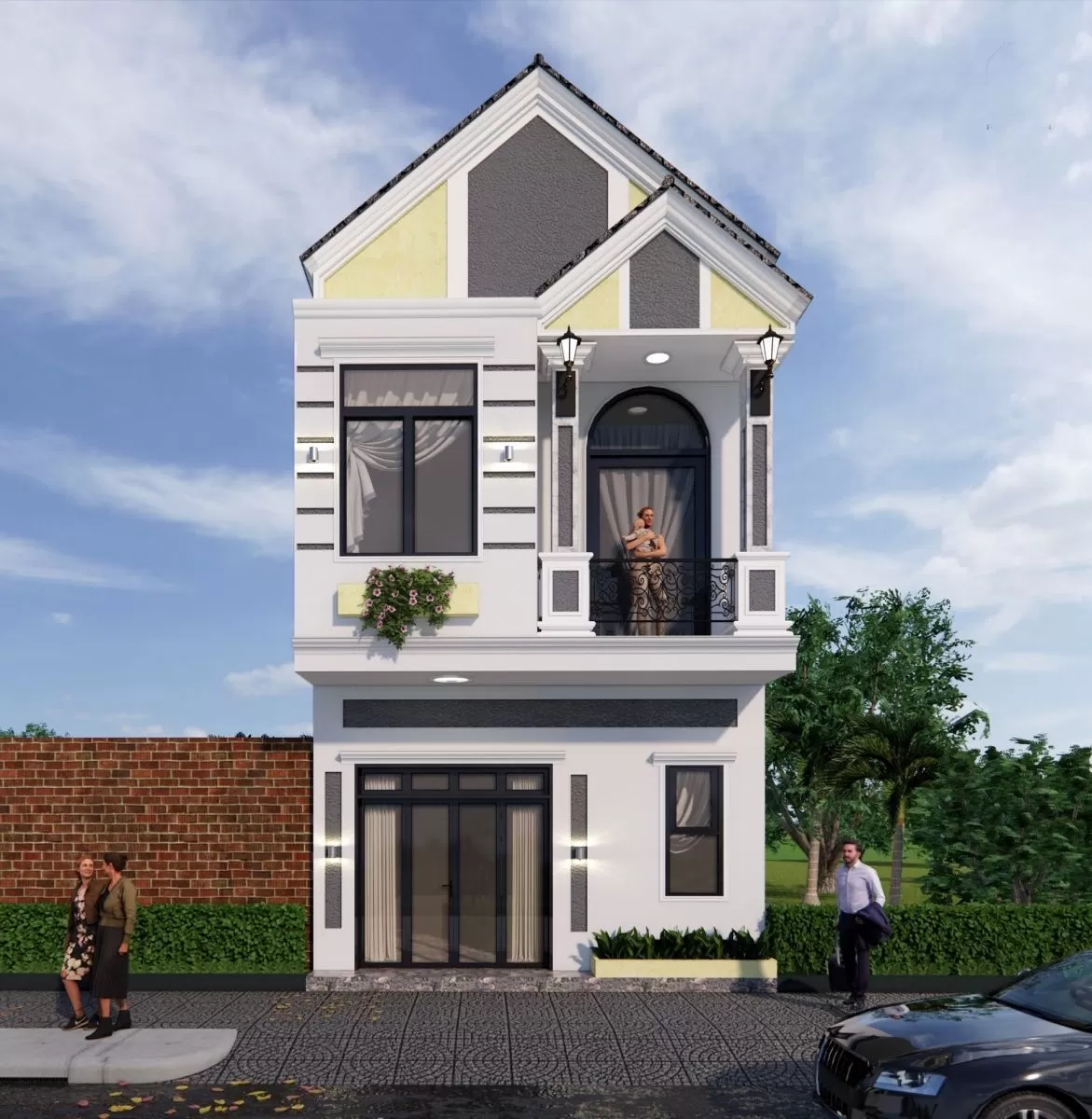 Điểm qua các mẫu nhà 2 tầng 70m2 tiện nghi được xây nhiều nhất