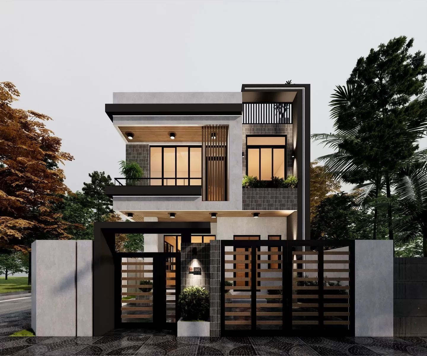 Điểm qua các mẫu nhà 2 tầng 70m2 tiện nghi được xây nhiều nhất