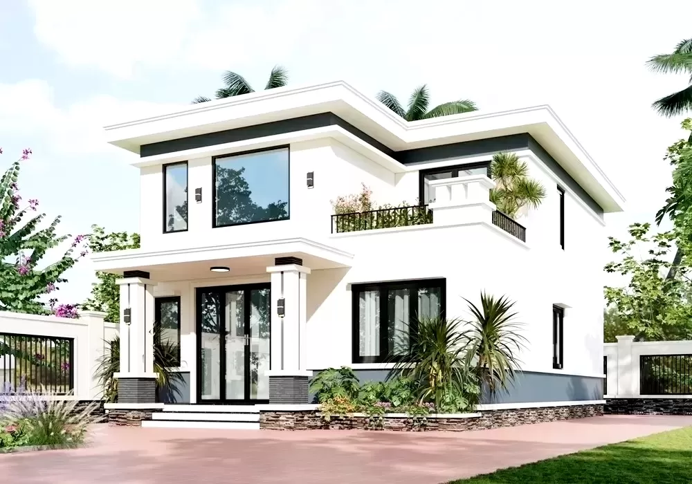 Ngôi nhà có thiết kế hiện đại, không gian mở