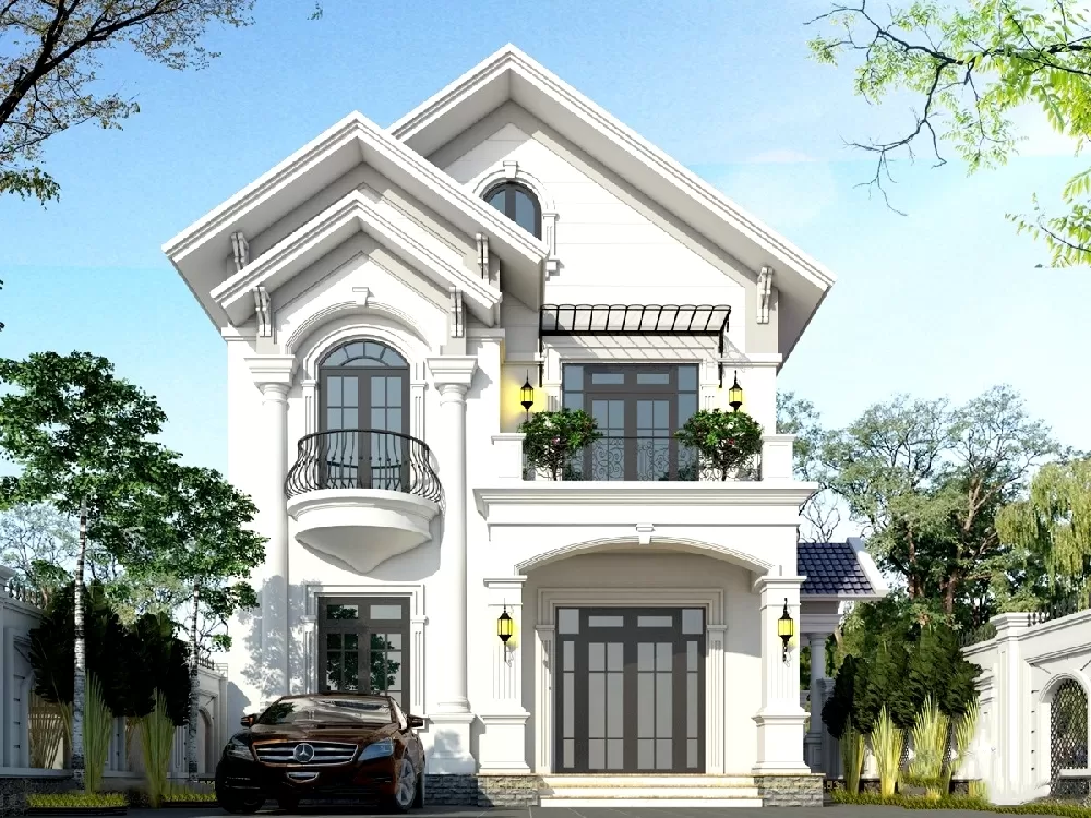 Sự kết hợp của các gam màu trung tính như xanh đen, trắng và ghi xám