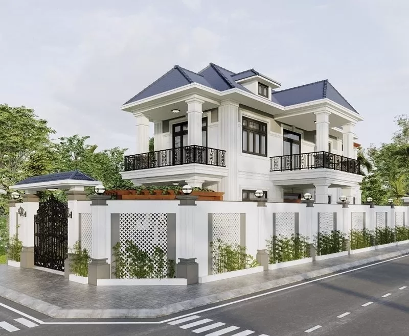 Nhà 2 tầng 2 mặt tiền 150m2 3 phòng ngủ