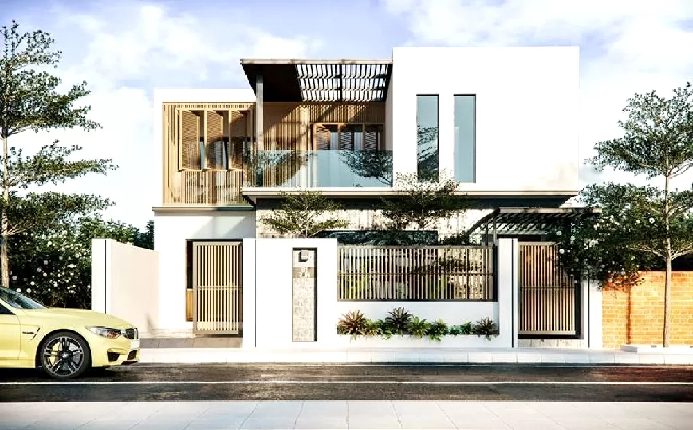 Thiết kế nhà theo phong cách hiện đại đơn giản