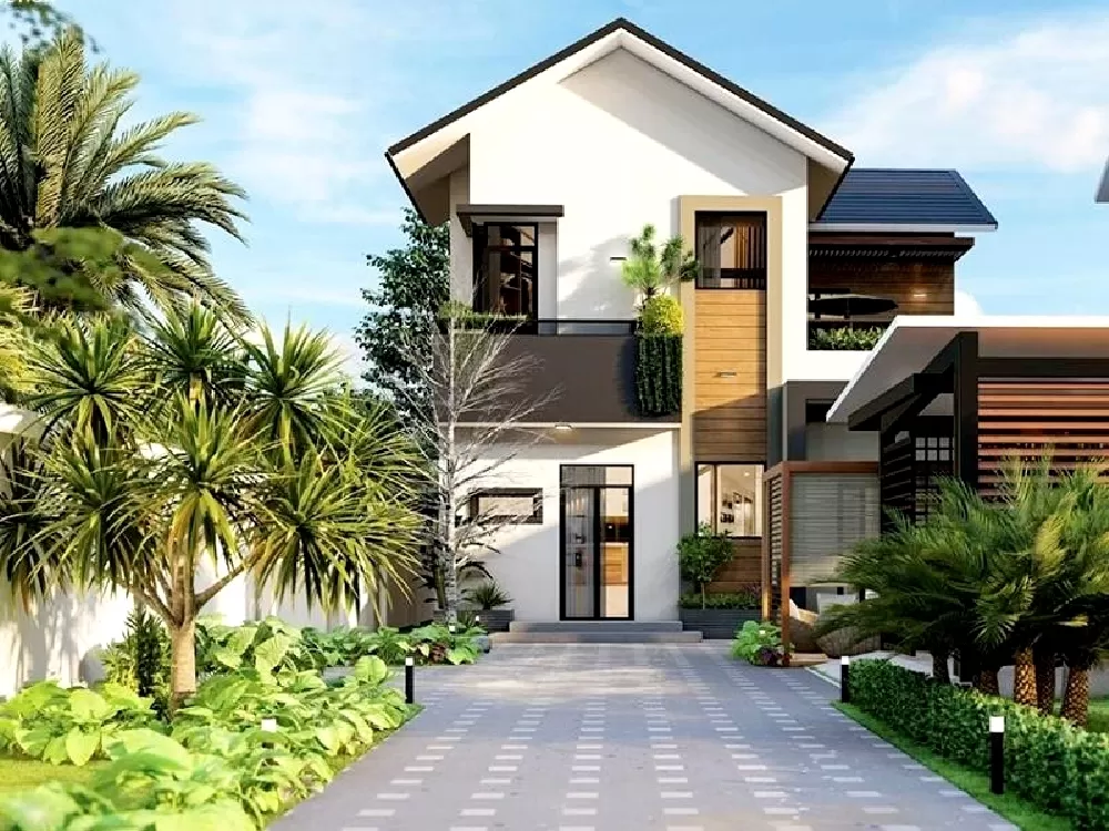 Ngôi nhà hiện đại với chi phí rẻ