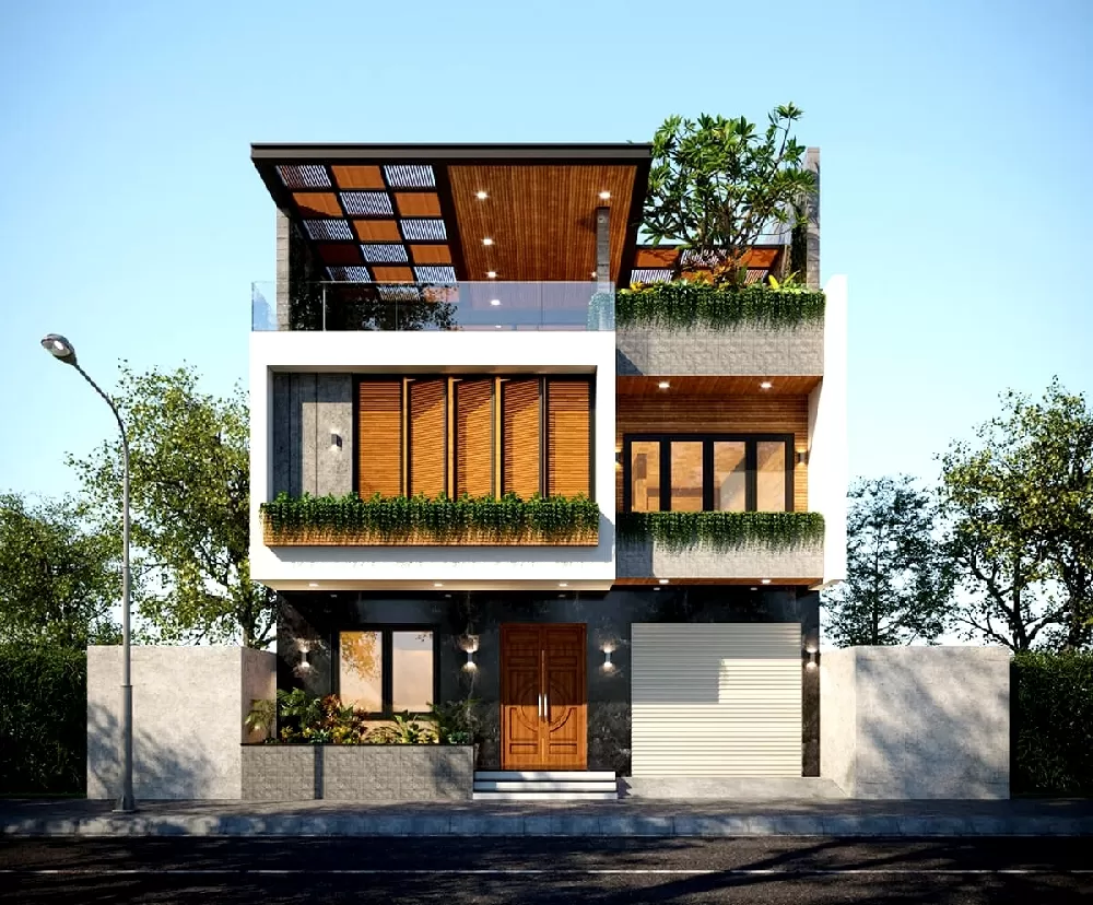 Sử dụng vật liệu tăng giá trị thẩm mỹ của công trình: