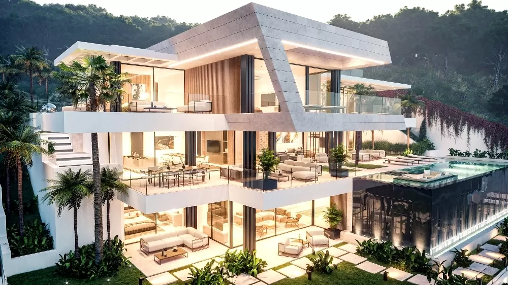 Không gian biệt thự hiện đại đẹp mắt