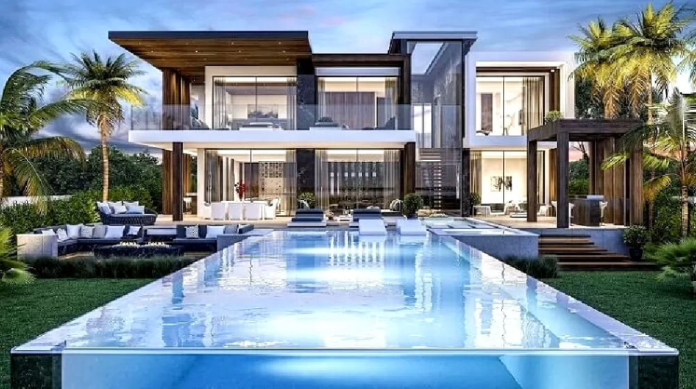 Biệt thự đẹp hiện đại có hồ bơi