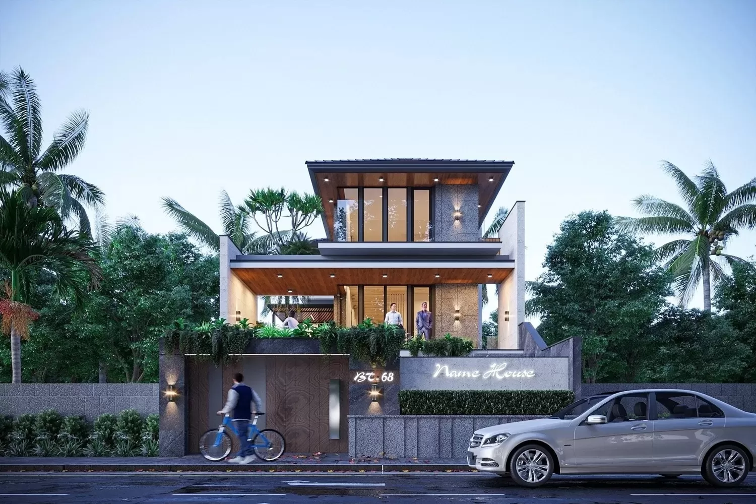Bộ sưu tập biệt thự nhà vườn 3 tầng hiện đại đang được ưa chuộng