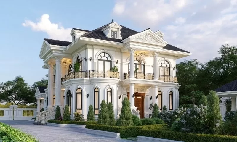 Những căn nhà này thường được xây tại khu vực có đất rộng nơi có nguồn thiên nhiên dồi dào