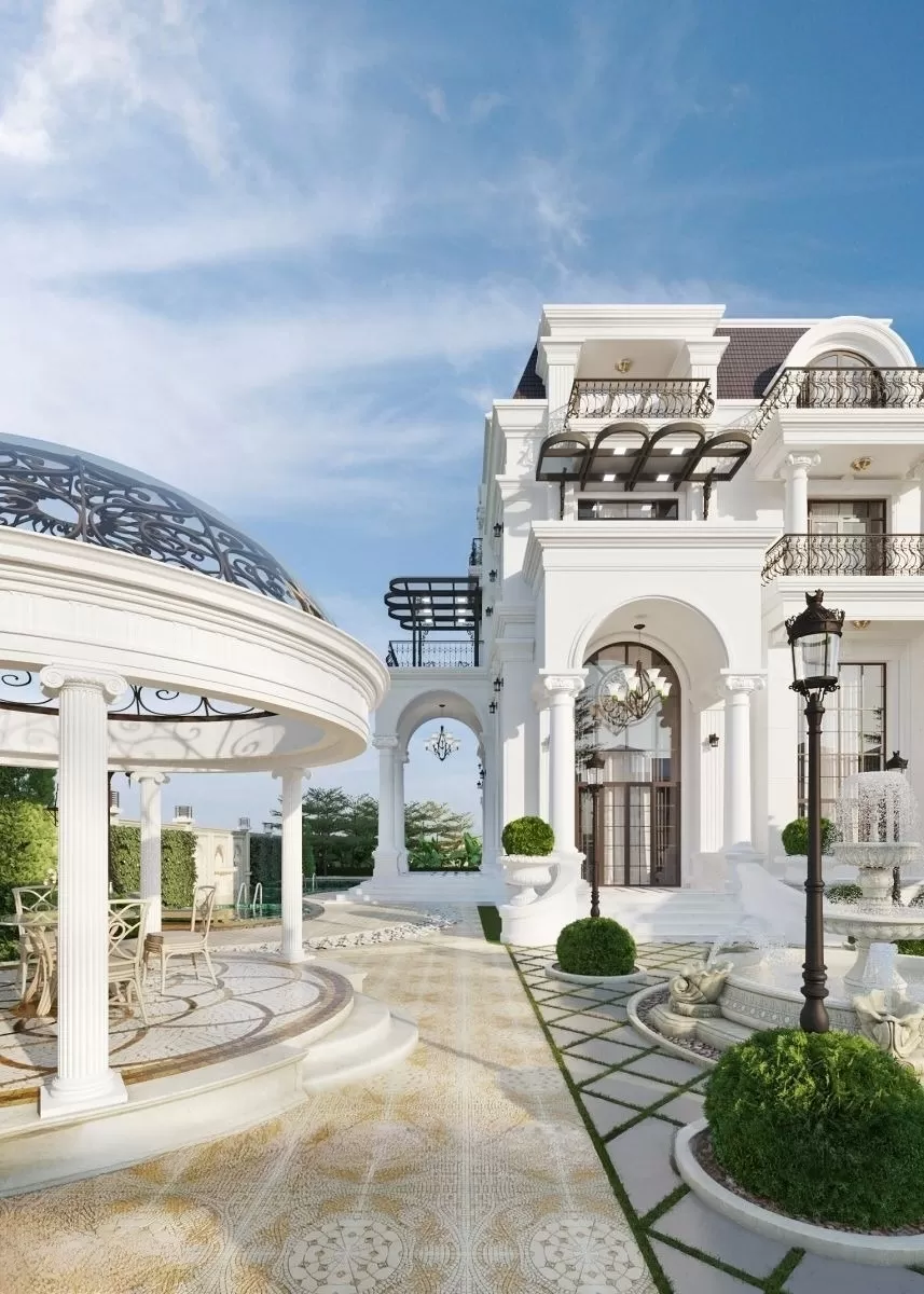 Biệt thự 150m2 không chỉ mang đến diện mạo kiến trúc hoàn hảo mà ẩn chứa trong đó là sự tiện nghi về công năng sử dụng