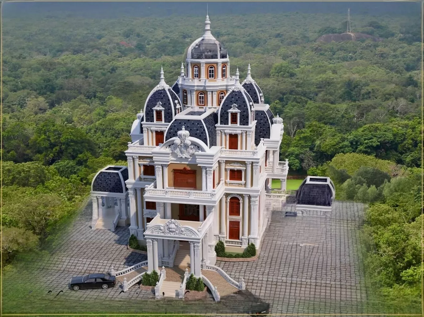 Biệt thự 4 tầng cổ điển sở hữu vẻ đẹp sang trọng của lối kiến trúc cổ Hy Lạp và La Mã. Những mẫu biệt thự này mang đến nét đẹp thanh lịch, xa hoa kiểu hoàng gia, cùng không gian sống tiện nghi đẳng cấp trở thành chuẩn mực trong phân khúc thiết kế biệt thự xa hoa cho giới thượng lưu.