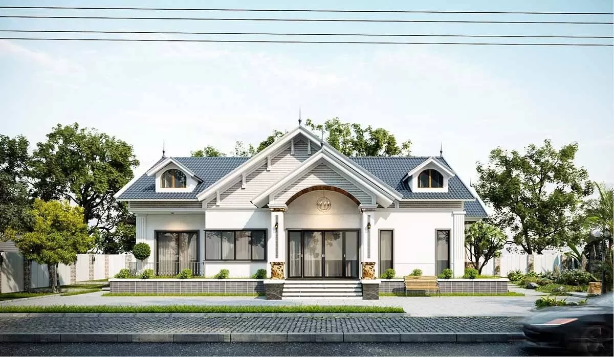 Chi phí xây dựng nhà vườn 1.5 tầng