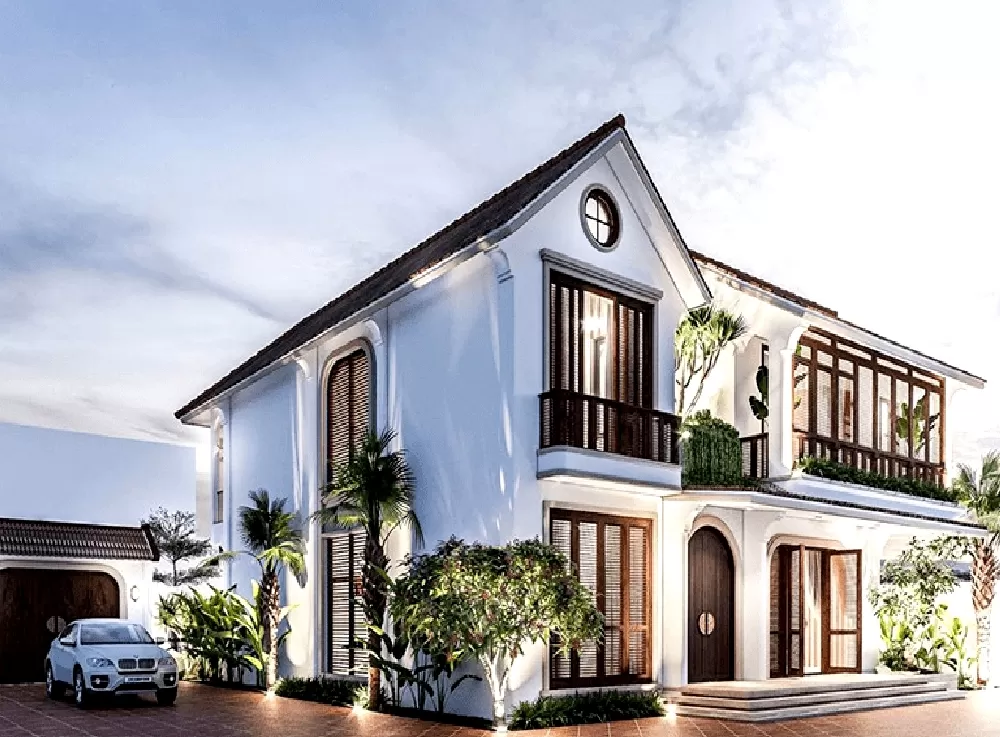 Chi phí xây nhà 2 tầng 6 phòng ngủ