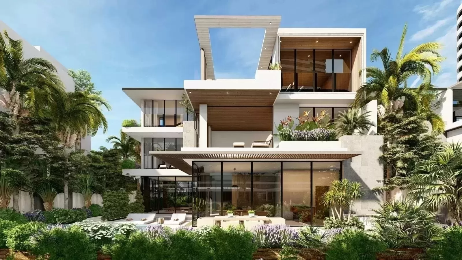 Biệt thự 3 tầng 6 phòng ngủ được nhiều người lựa chọn xây dựng đặc biệt những gia đình có đông thành viên. Theo đó mẫu nhà này đáp ứng đầy đủ chức năng cần thiết đảm bảo sự tiện nghi và thoải mái trong quá trình sinh hoạt.