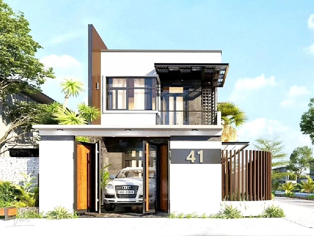 Mẫu nhà 2 tầng đẹp giá 1 tỷ